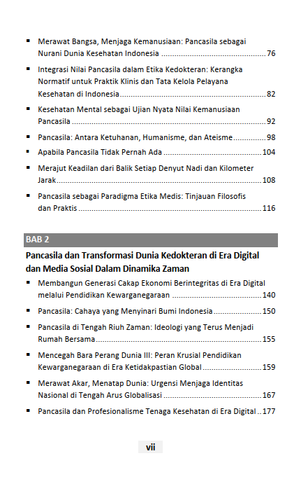Buku Resonansi Pemikiran 46: Pancasila Dalam Perspektif Kedokteran - Gambar 4