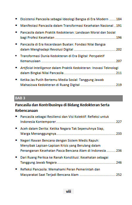 Buku Resonansi Pemikiran 46: Pancasila Dalam Perspektif Kedokteran - Gambar 3