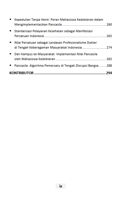Buku Resonansi Pemikiran 46: Pancasila Dalam Perspektif Kedokteran - Gambar 5