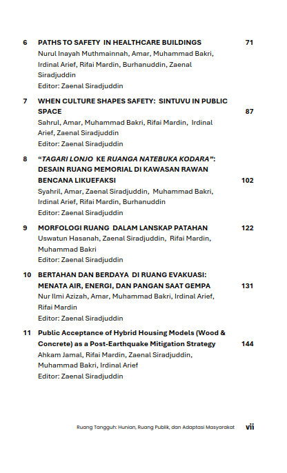 Buku Ruang Tangguh: Hunian, Ruang Publik, Dan Adaptasi Masyarakat - Gambar 3