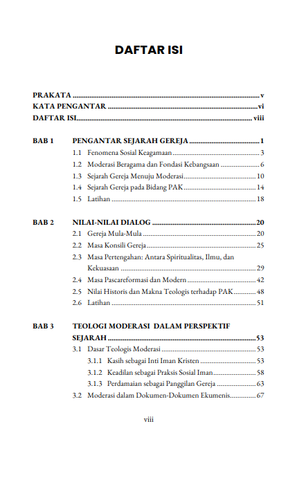 Buku Sejarah Gereja Fondasi Teologis Moderasi Beragama - Gambar 2