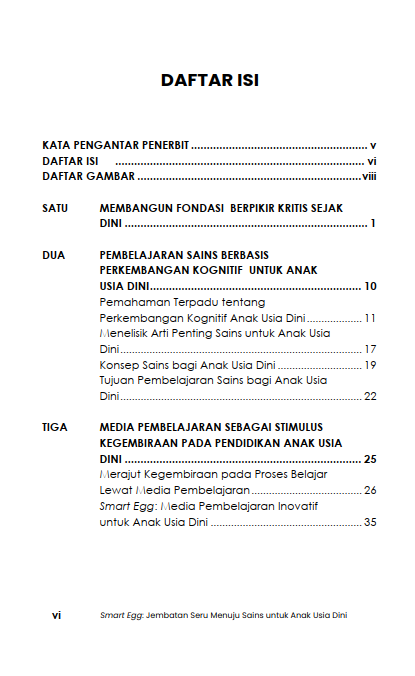 Buku Smart Egg: Jembatan Seru Menuju Sains Untuk Anak Usia Dini - Gambar 2