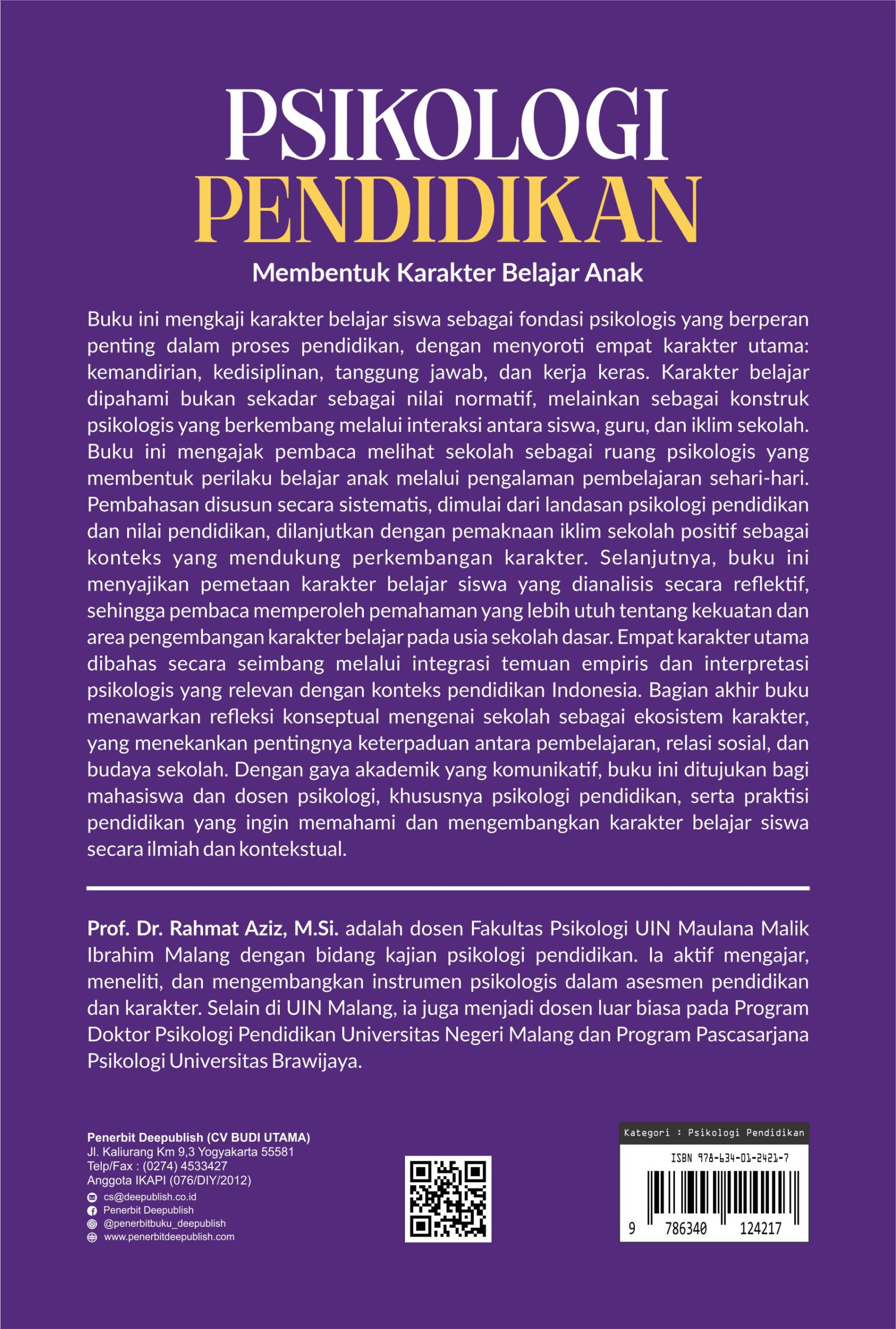 Buku Psikologi Pendidikan: Membentuk Karakter Belajar Anak - Gambar 4