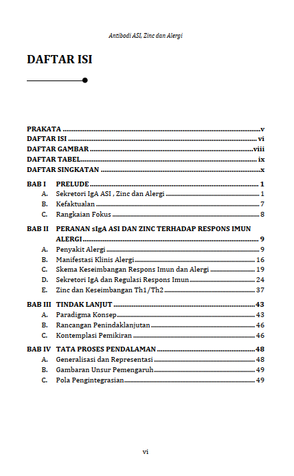 Buku Antibodi Asi, Zinc Dan Alergi - Gambar 2