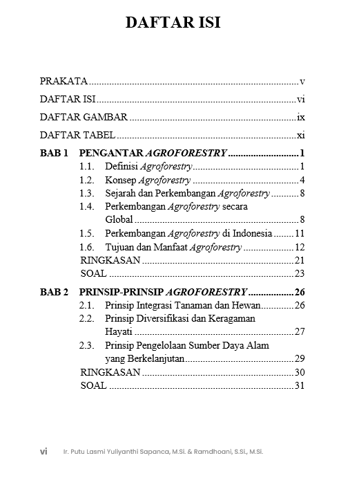 Buku Agroforestry - Gambar 2