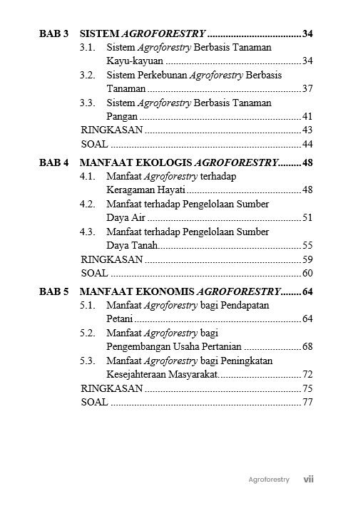 Buku Agroforestry - Gambar 3
