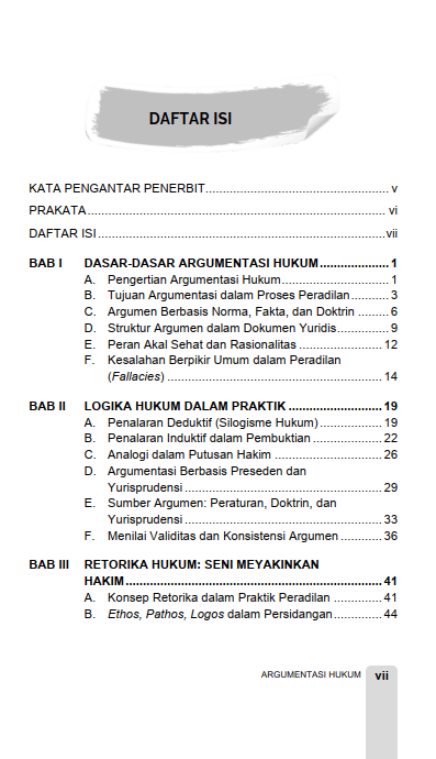 Buku Argumentasi Hukum Logika, Retorika, dan Keadilan (Suatu Pengantar Teori dan Praktik) - Gambar 2