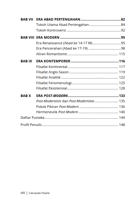 Buku Cakrawala Filsafat: Dasar-Dasar Filsafat, Filsafat Yunani, Hingga Post-Modern - Gambar 3