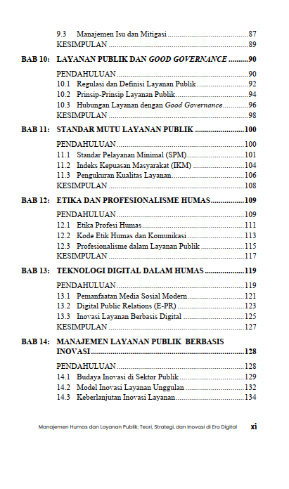 Buku Manajemen Humas Dan Layanan Publik: Teori, Strategi, Dan Inovasi Di Era Digital - Gambar 4