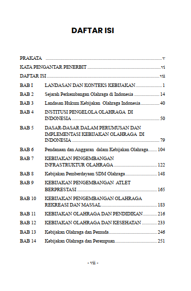 Buku Kebijakan Olahraga Di Indonesia: Sejarah, Institusi, Dan Proyeksi Strategis Masa Depan - Gambar 2