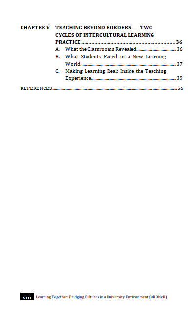 Buku Learning Together: Bridging Cultures in a University Environment (ORDNeR) - Gambar 3