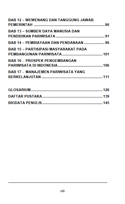 Buku Pengantar Kepariwisataan Adaptasi Undang-Undang Nomor 18 Tahun 2025 Tentang Kepariwisataan - Gambar 3