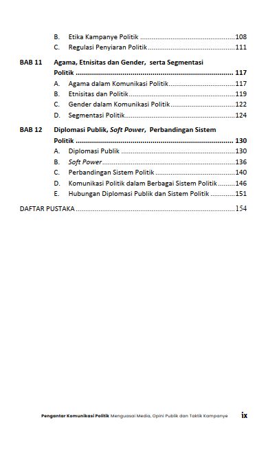 Buku Pengantar Komunikasi Politik Menguasai Media, Opini Publik Dan Taktik Kampanye - Gambar 4