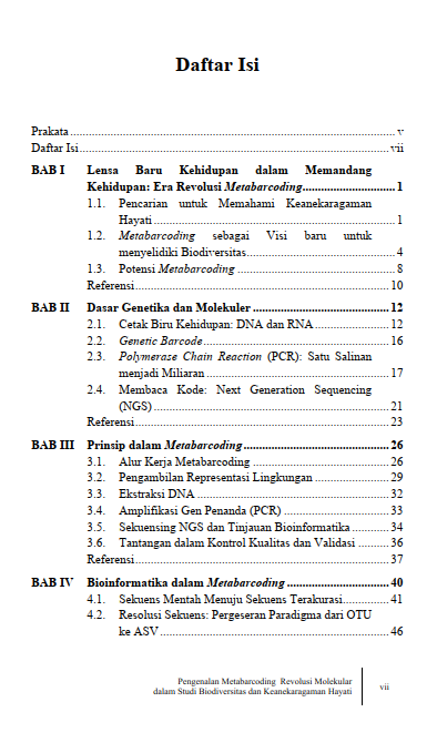 Buku Pengenalan Metabarcoding Revolusi Molekular dalam Studi Biodiversitas dan Keanekaragaman Hayati - Gambar 2