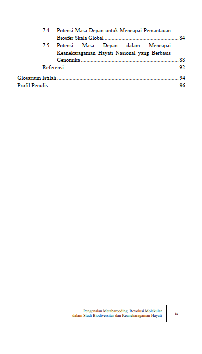 Buku Pengenalan Metabarcoding Revolusi Molekular dalam Studi Biodiversitas dan Keanekaragaman Hayati - Gambar 4
