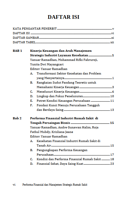 Buku Performa Finansial dan Manajemen Strategis Rumah Sakit - Gambar 2