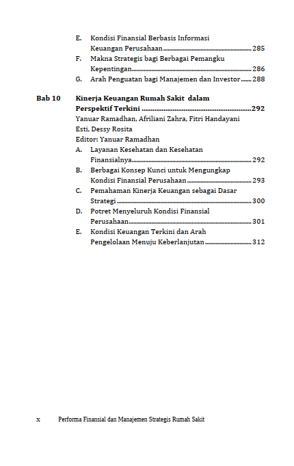 Buku Performa Finansial dan Manajemen Strategis Rumah Sakit - Gambar 6