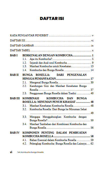Buku Teh Kombucha Bunga Rosella - Gambar 2