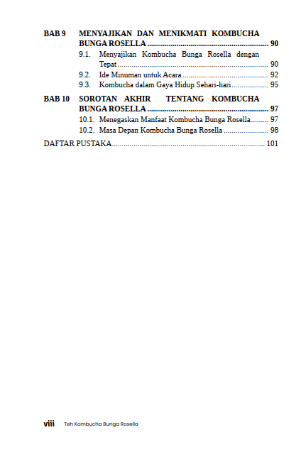 Buku Teh Kombucha Bunga Rosella - Gambar 4