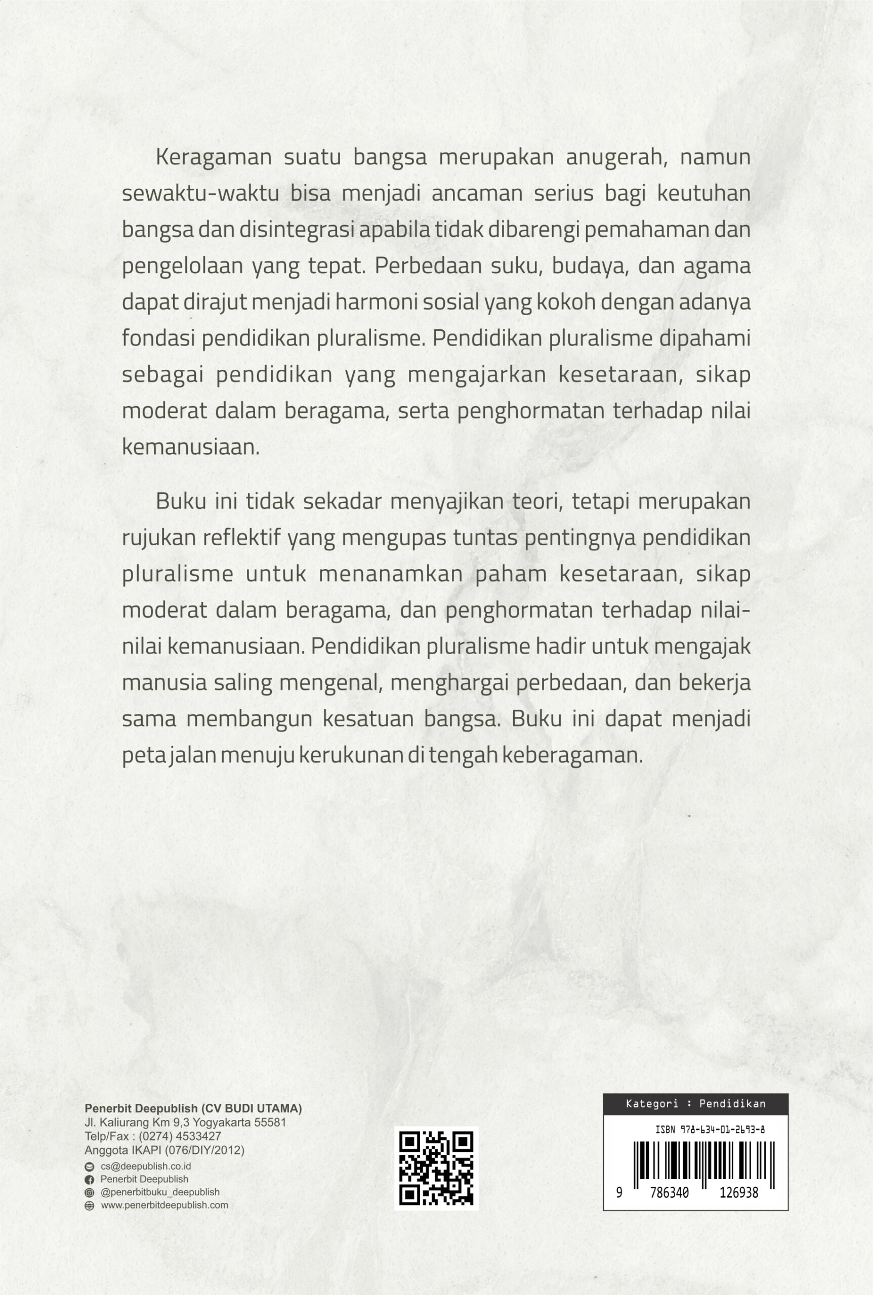 Buku Pendidikan Pluralisme Belajar dari Gus Dur dan Cak Nur - Gambar 4
