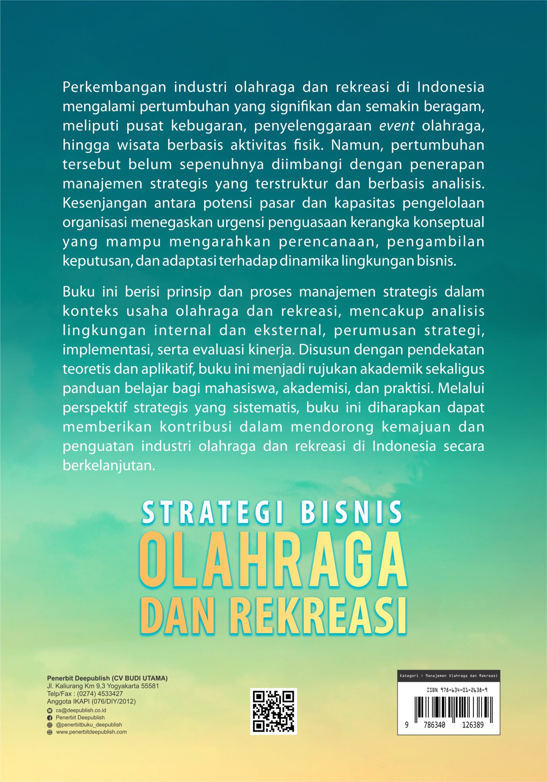 Buku Strategi Bisnis Olahraga dan Rekreasi - Gambar 9