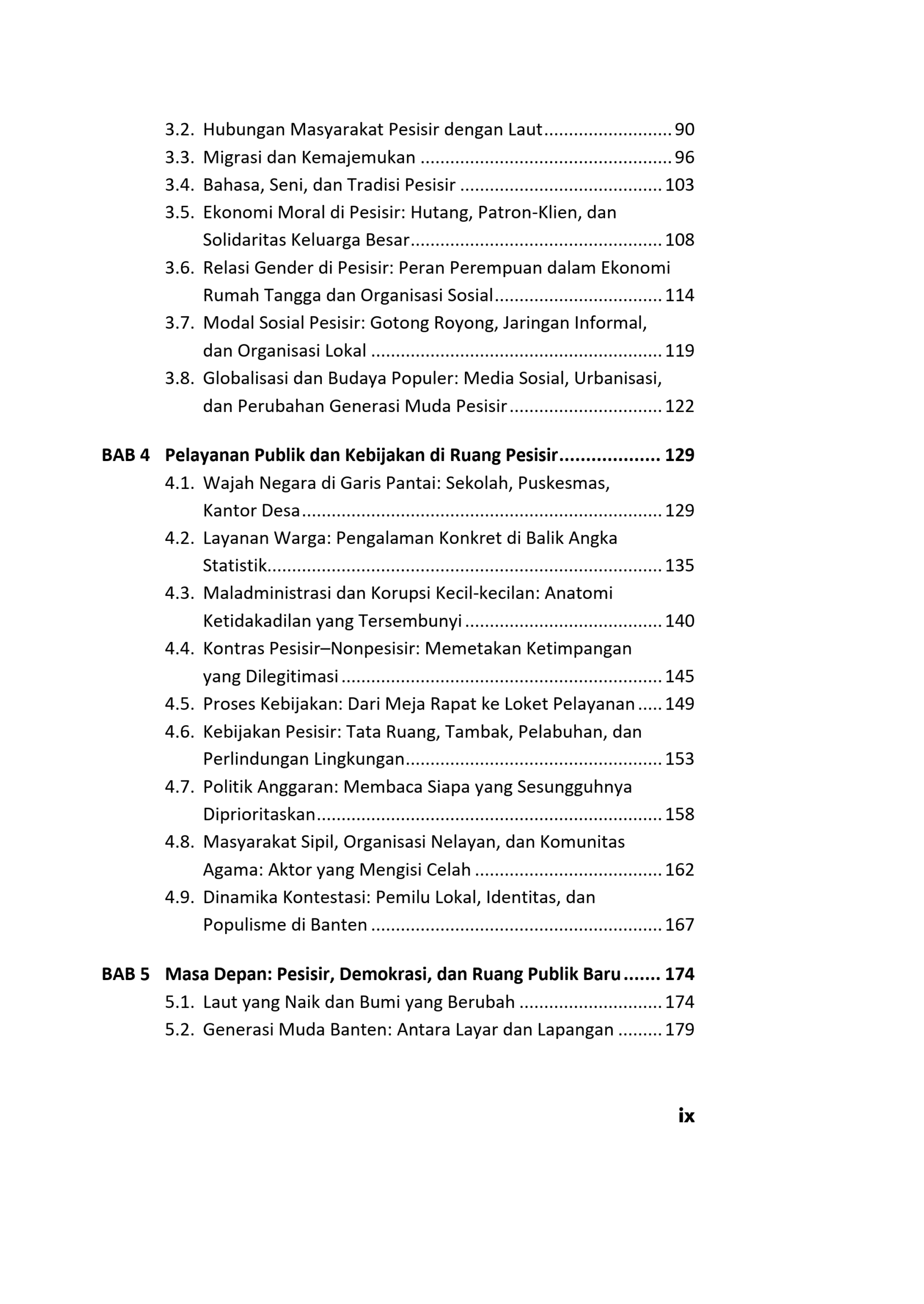 Buku Dinamika Politik Lokal dalam Perubahan Sosial Pesisir - Gambar 3