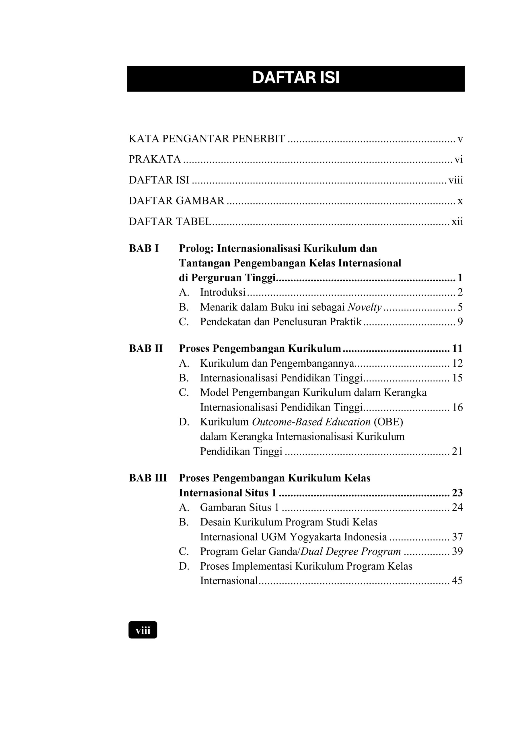 Buku Pengembangan Kurikulum Kelas Internasional: Menuju World Class University (WCU) - Gambar 2