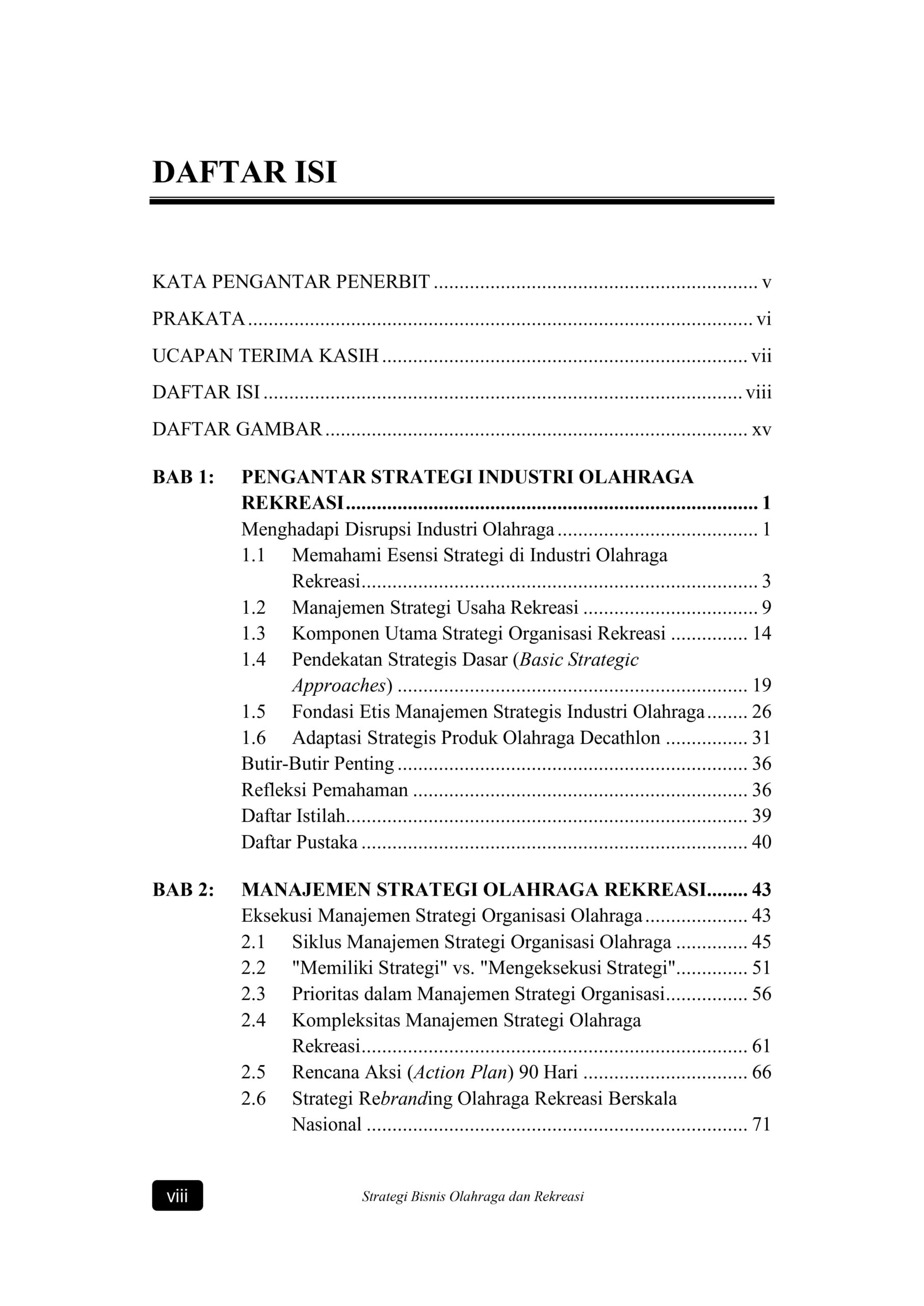 Buku Strategi Bisnis Olahraga dan Rekreasi - Gambar 2