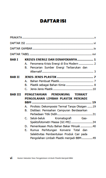 Buku Bukan Sekadar Sisa: Pengelolaan Limbah Plastik Menjadi BBM - Gambar 2