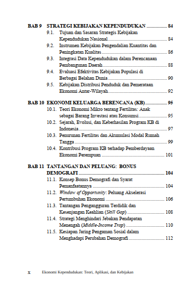 Buku Ekonomi Kependudukan: Teori, Aplikasi, Dan Kebijakan - Gambar 3