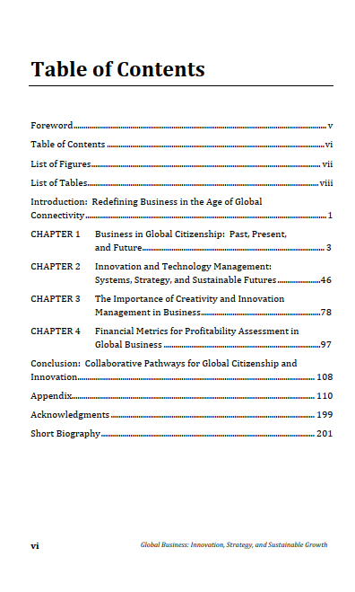 Buku Global Business: Innovation, Strategy, and Sustainable Growth