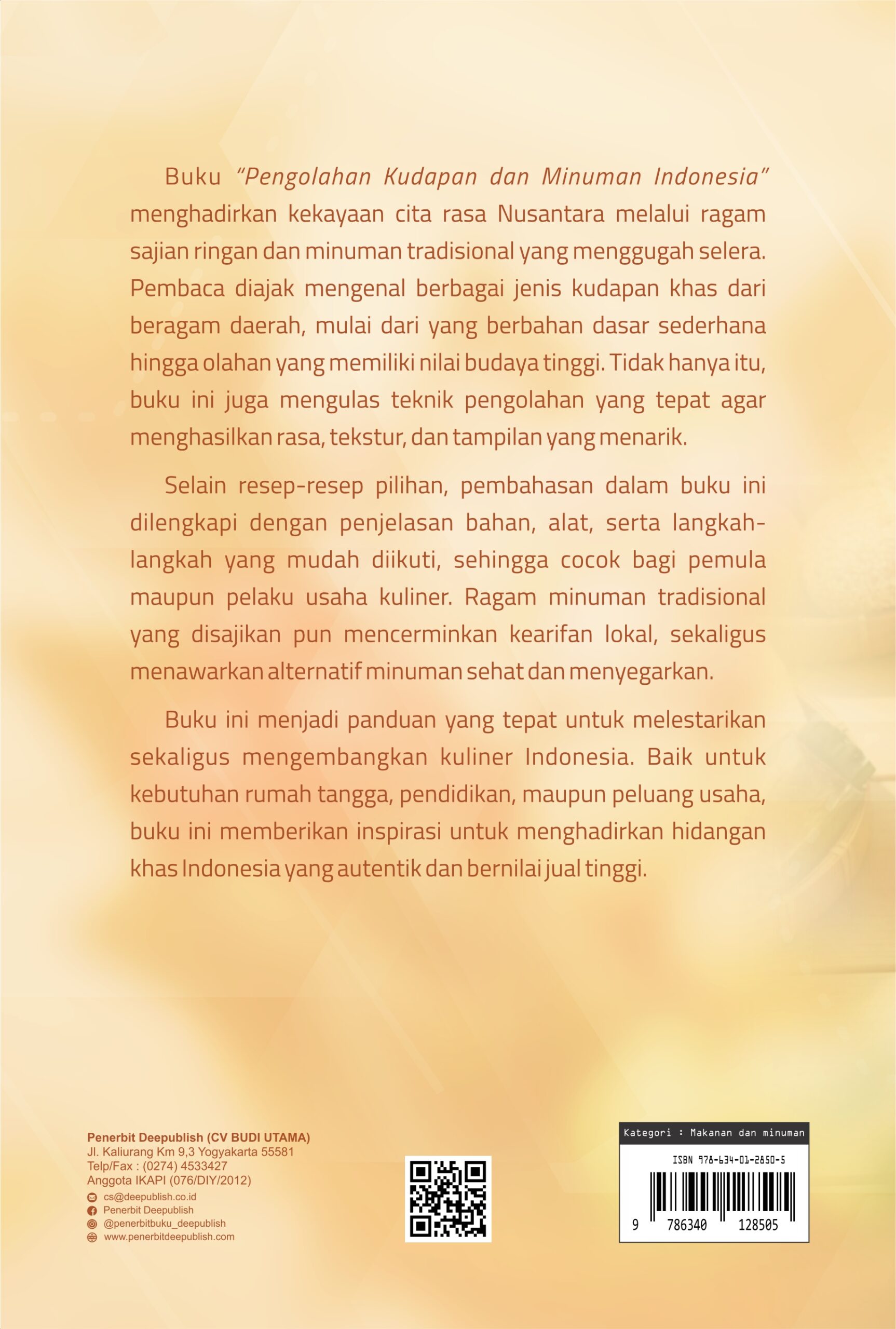 Buku Pengolahan Kudapan dan Minuman Indonesia - Gambar 4