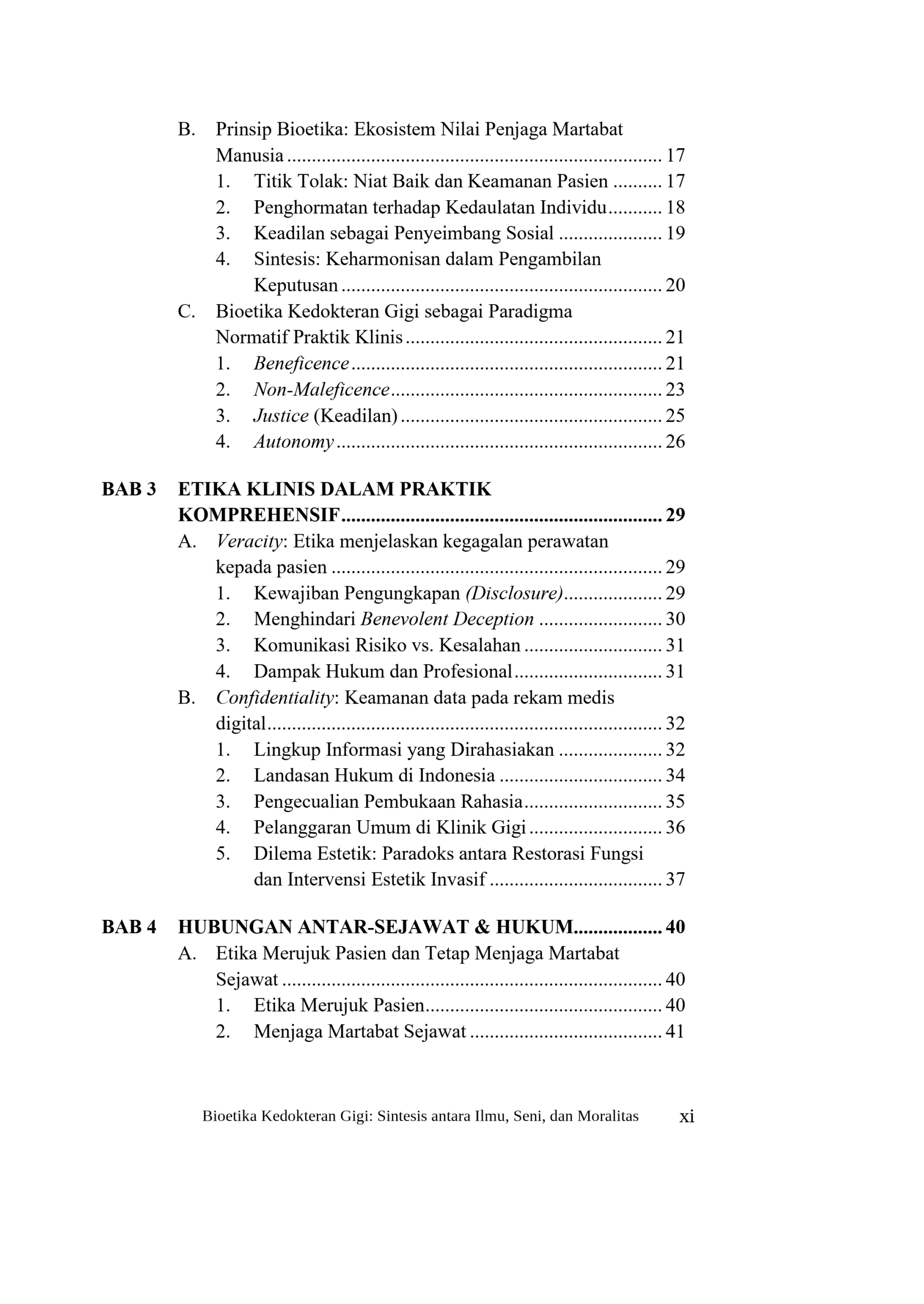 Buku Bioetika Kedokteran Gigi: Sintesis Antara Ilmu, Seni, dan Moralitas - Gambar 3