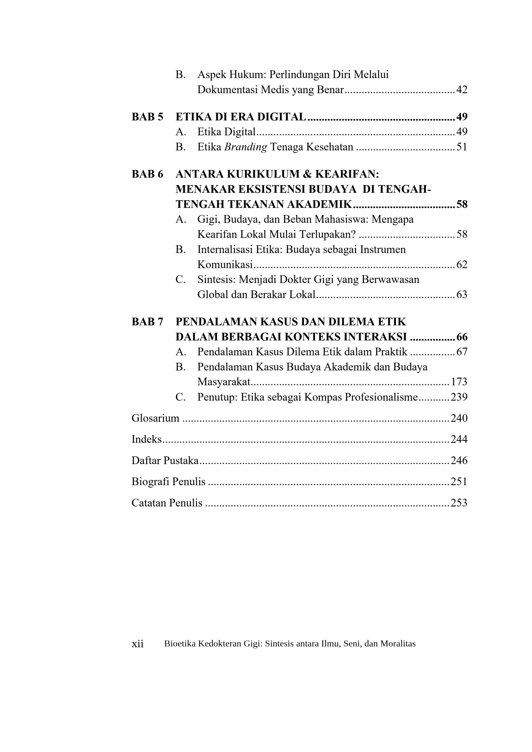 Buku Bioetika Kedokteran Gigi: Sintesis Antara Ilmu, Seni, dan Moralitas - Gambar 4