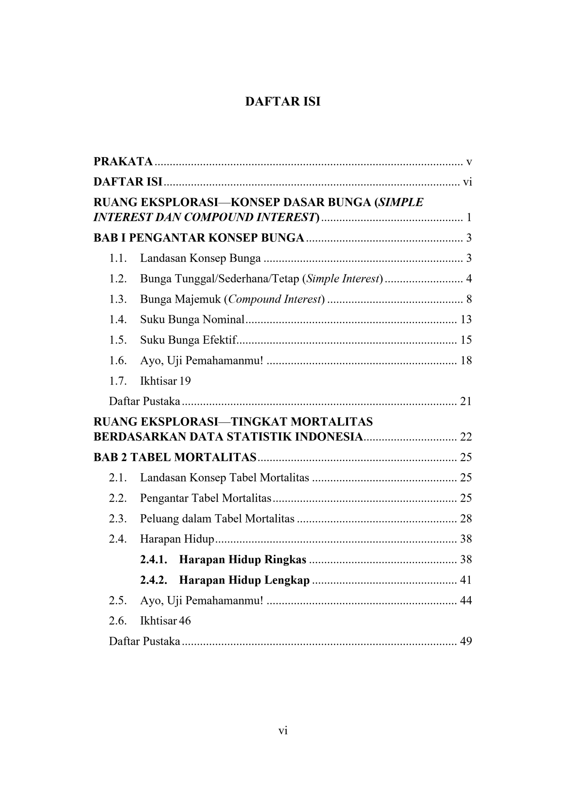 Buku Ajar: Matematika Aktuaria - Gambar 2