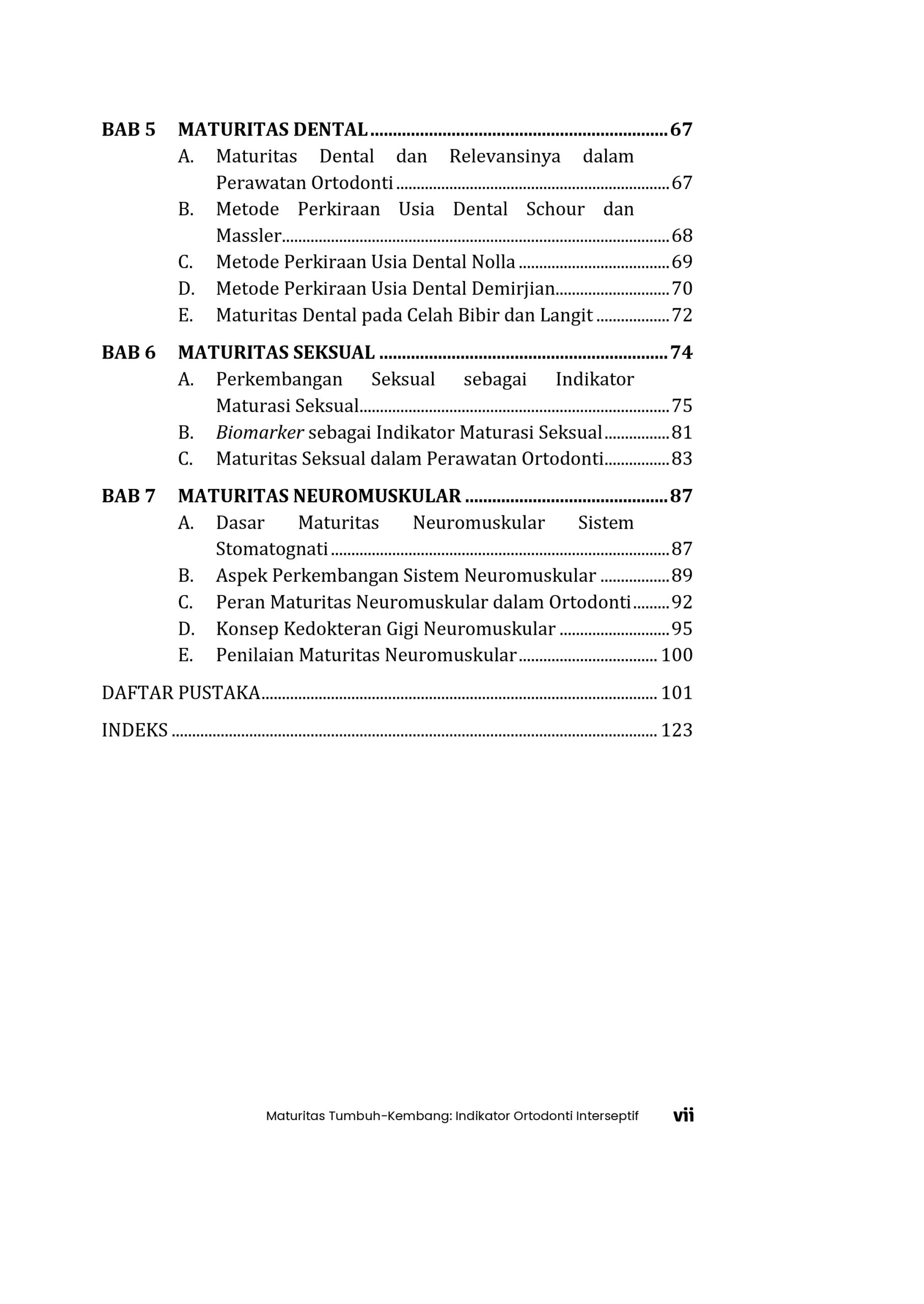 Buku Maturitas Tumbuh-Kembang: Indikator Ortodonti Interseptif - Gambar 3