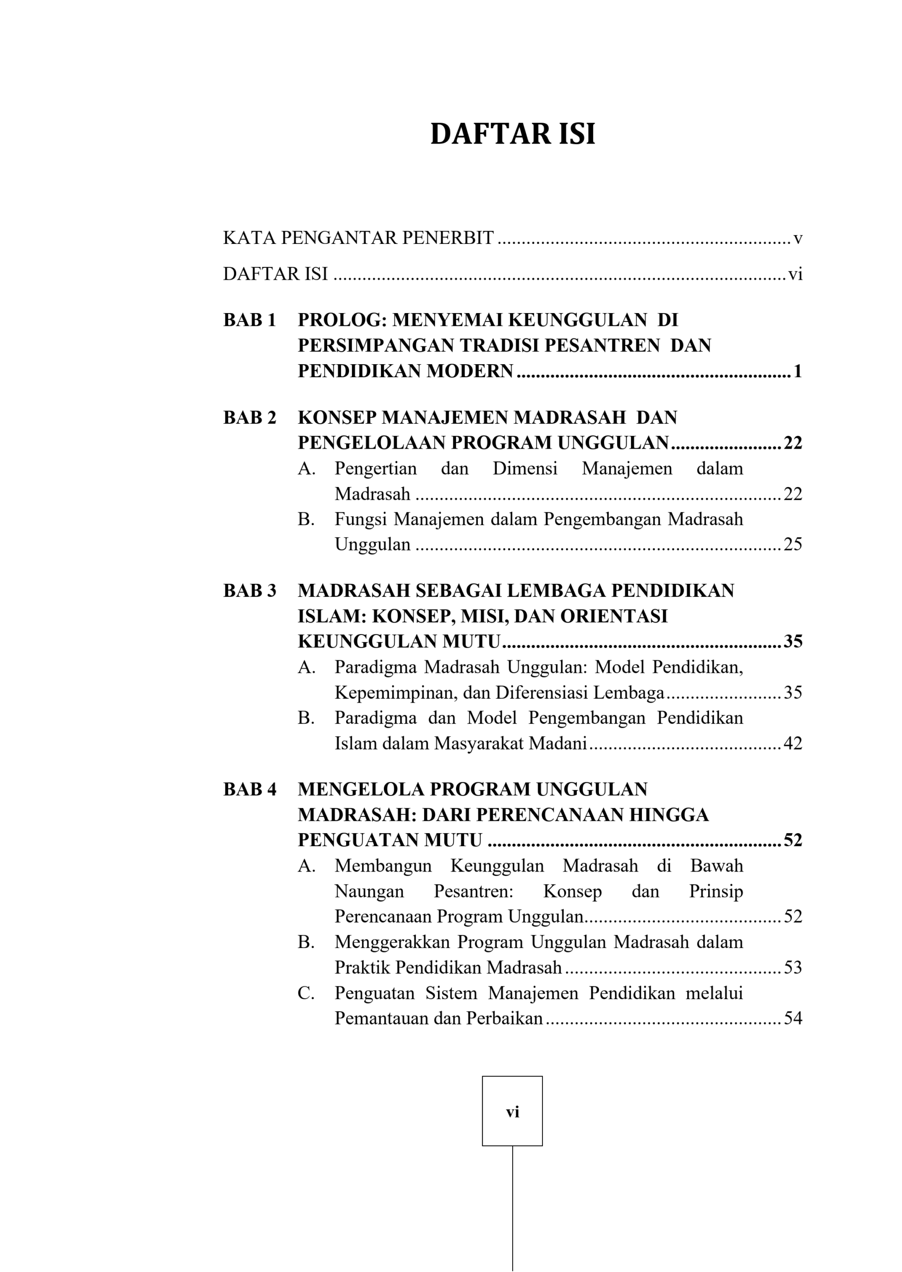 Buku Merajut Keunggulan: Integritas Pesantren dan Madrasah dalam Pendidikan Modern - Gambar 2