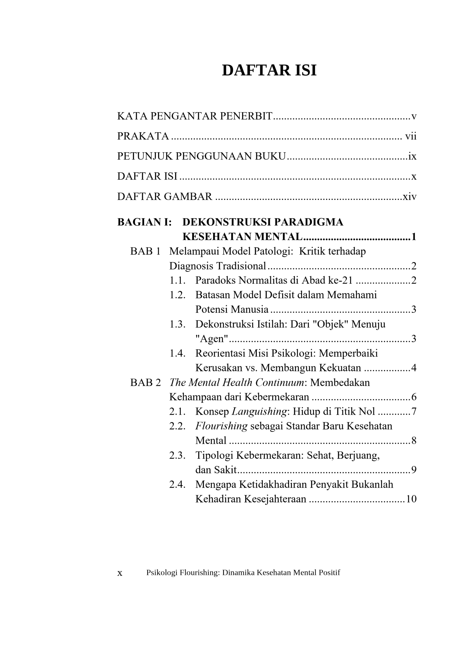 Buku Psikologi Flourishing: Dinamika Kesehatan Mental Positif - Gambar 2