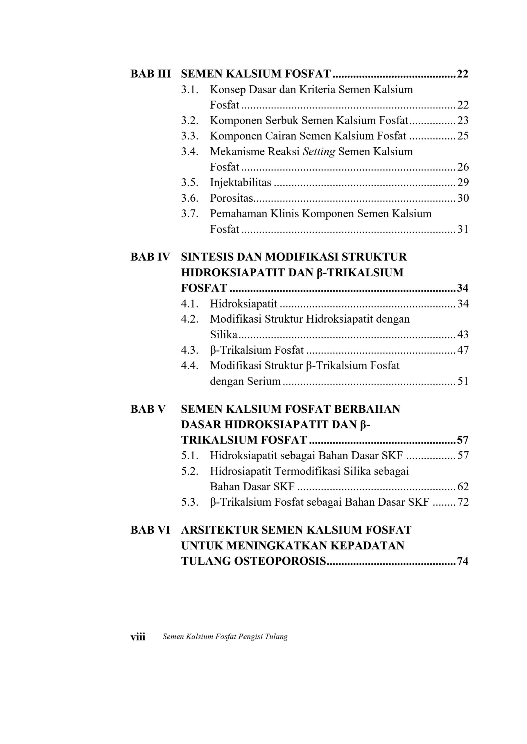 Buku Semen Kalsium Fosfat Pengisi Tulang - Gambar 3