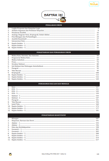 Buku Drilling TPS UTBK 2027 - Gambar 2