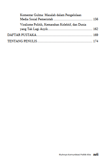 Buku Riuhnya Komunikasi Politik Kita - Gambar 4