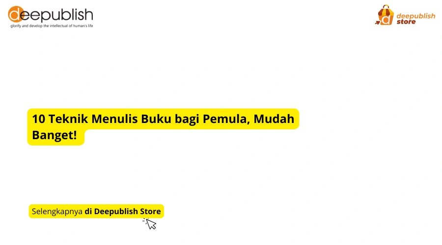 teknik menulis buku bagi pemula