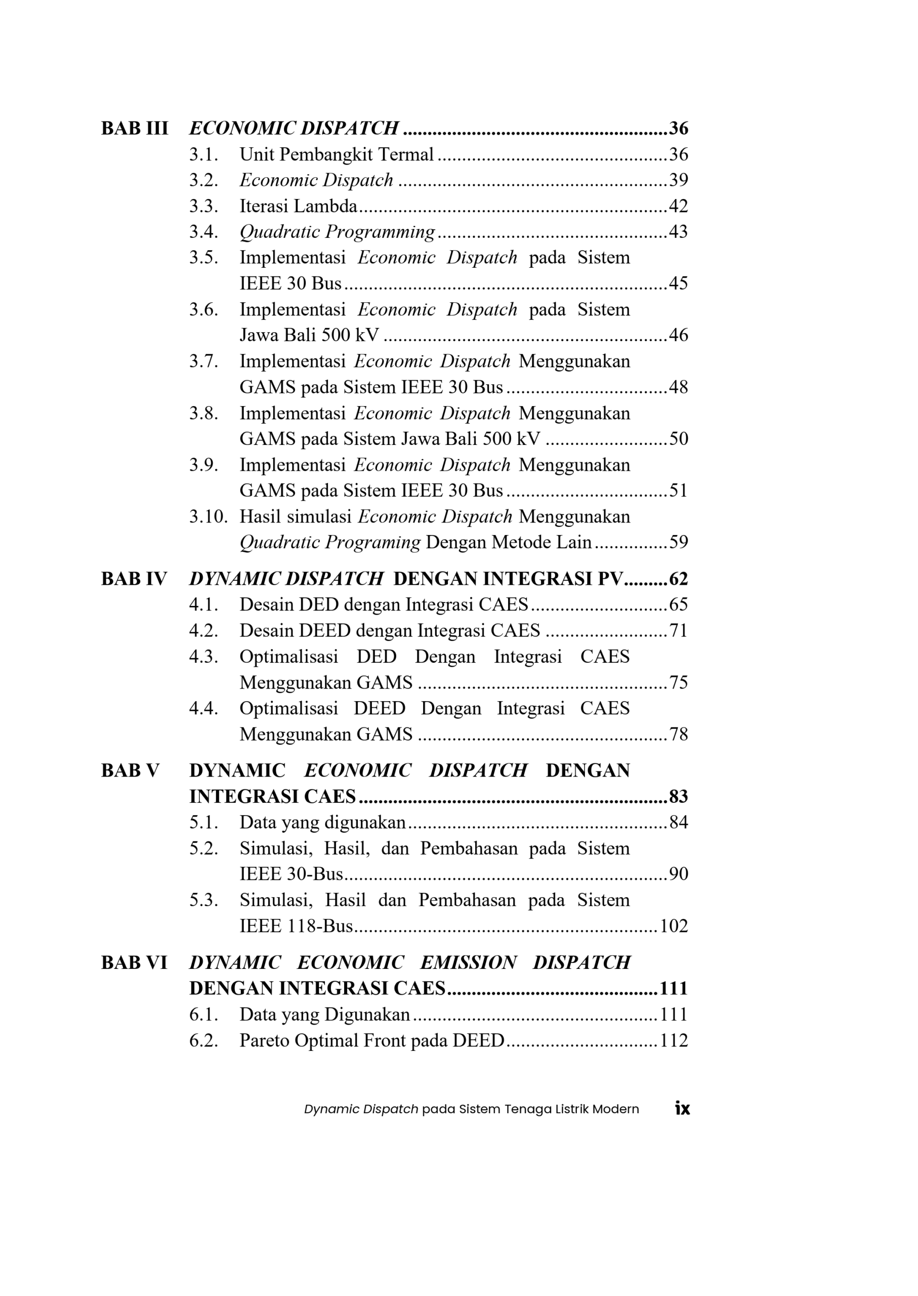 Buku Dynamic Dispatch pada Sistem Tenaga Listrik Modern - Gambar 3