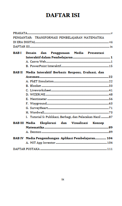 Buku Mathlive : Menghidupkan Konsep Matematika Melalui Media Pembelajaran Interaktif - Gambar 2