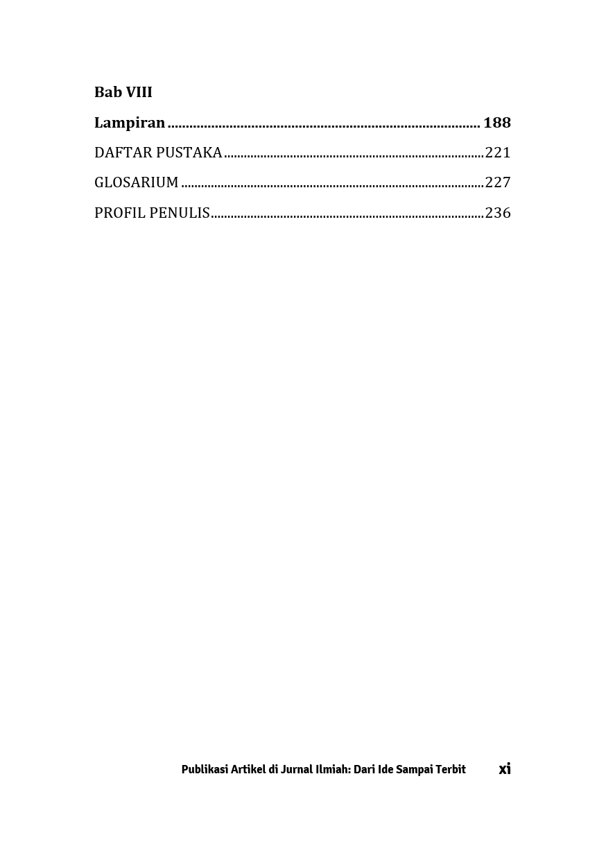 Buku Publikasi Artikel Di Jurnal Ilmiah: Dari Ide sampai Terbit - Gambar 5