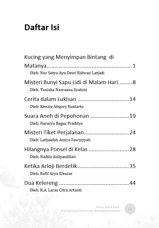 Buku Suara-Suara Kecil: Kucing yang Menyimpan Bintang di Matanya - Gambar 2