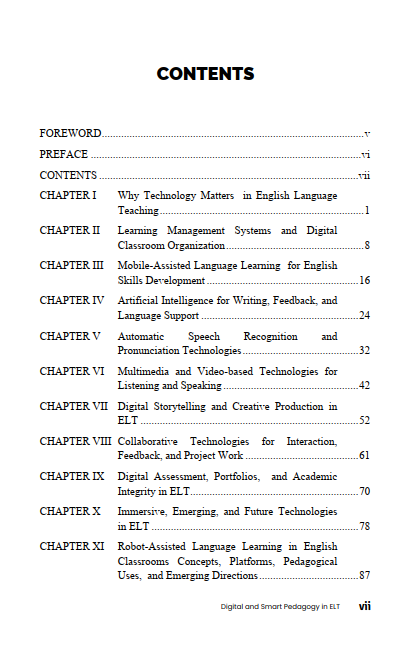 Buku Digital And Smart Pedagogy In ELT: Practical Guidance for Teachers on Artificial Intelligence (AI), Mobile Learning, Digital Collaboration, Multimedia, Assessment, and Immersive Learning - Gambar 2