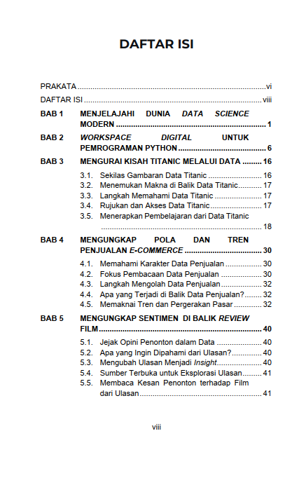 Buku Belajar Python: 10 Eksplorasi Data Science - Gambar 2