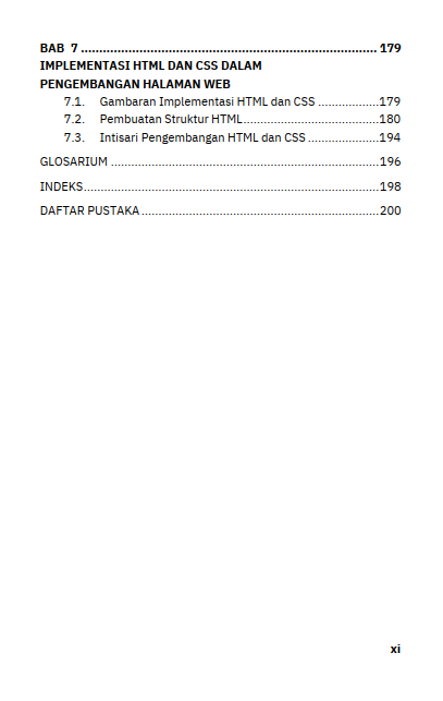 Buku Ajar Pemrograman Web Dasar: Membangun Tampilan Web dengan HTML & CSS - Gambar 4