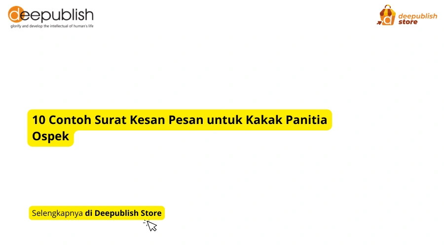 contoh surat kesan pesan untuk kakak panitia ospek